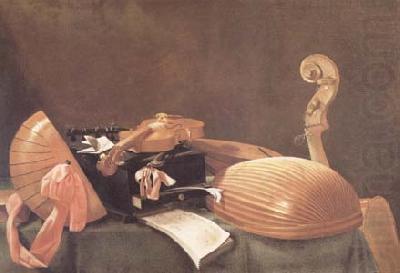 Still Life of Musical Instruments (mk14), Evaristo Baschenis